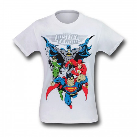 Justice League in Action Men's T-Shirt