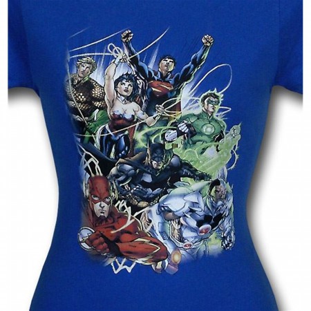 Justice League New 52 No. 1 Women's T-Shirt