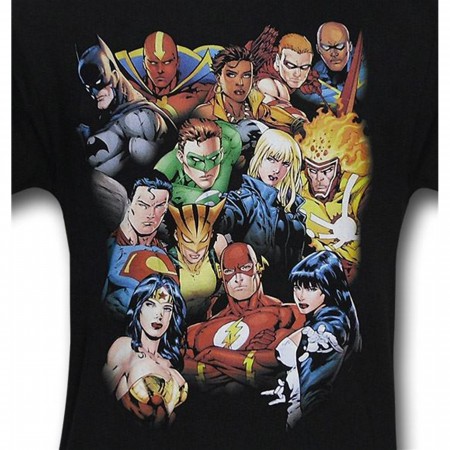 JLA The League's All Here T-Shirt