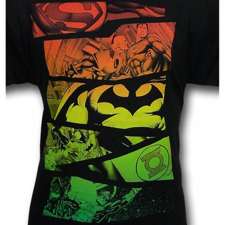 Justice League Unlimited Youth Montage T-Shirt