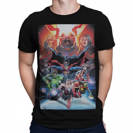 Justice League The Darkseid War Men's T-Shirt