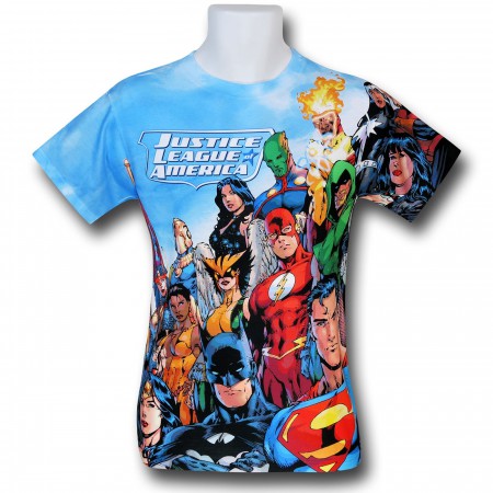 Justice League Group Sublimated T-Shirt