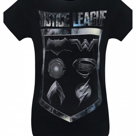Justice League Movie Symbol Badge Women's T-Shirt