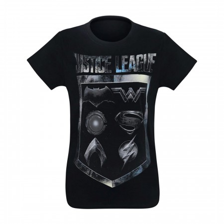 Justice League Movie Symbol Badge Women's T-Shirt