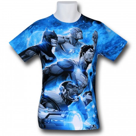 Justice League Space Patrol Sublimated T-Shirt