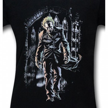 Joker Leaves Arkham Asylum T-Shirt