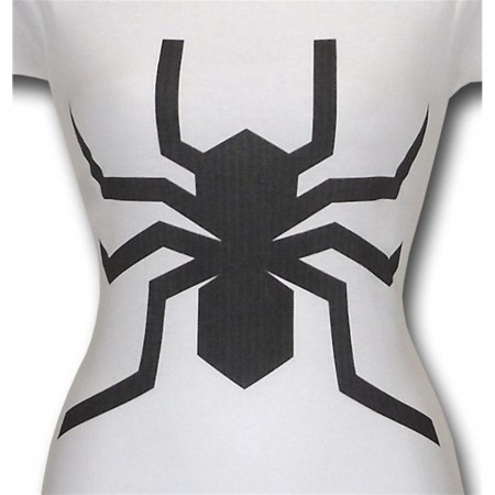 FF Jr Womens Spiderman Symbol T-Shirt