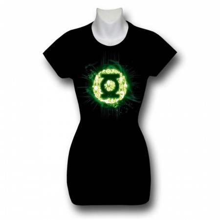 Green Lantern Movie Chosen Ones Junior Womens T-Shirt