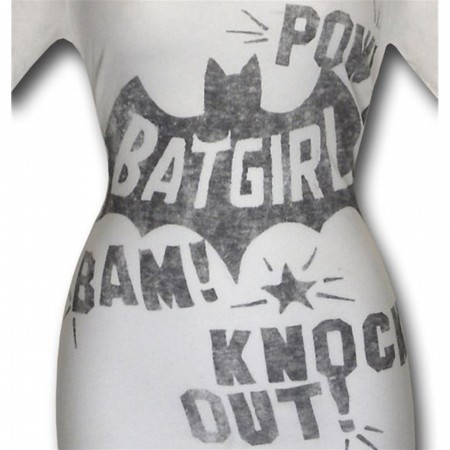 Batgirl BAM Jr Womens Junk Food T-Shirt