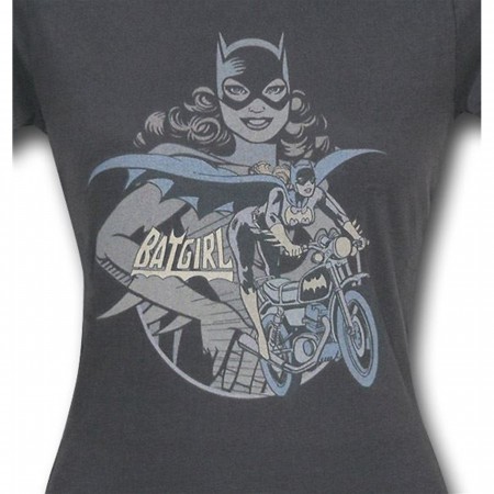 Batgirl Biker Image Women's T-Shirt