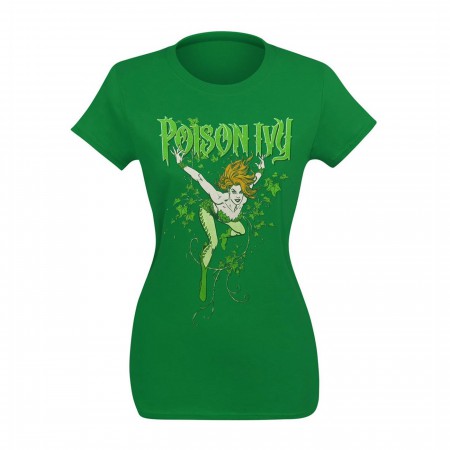 Poison Ivy Women's Green T-Shirt