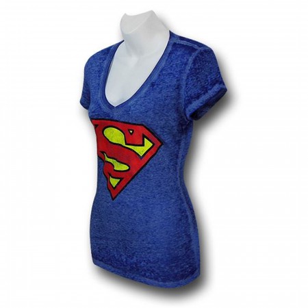 Superman Women's Scoop Neck T-Shirt