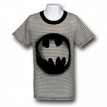 Batman Juvenile Flock Splatter T-Shirt