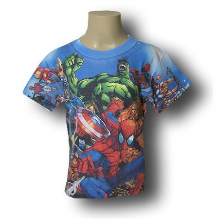 Marvel Juvy Group Dynamic Sublimated T-Shirt