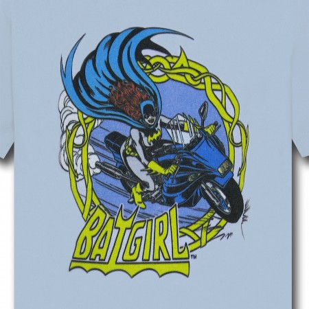 Batgirl Bike Racer Kids T-Shirt