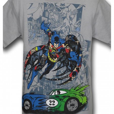 Batman Kids 30 Single Figure Mosaic T-Shirt