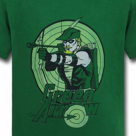 Green Arrow Kids Bullseye Kelly T-Shirt