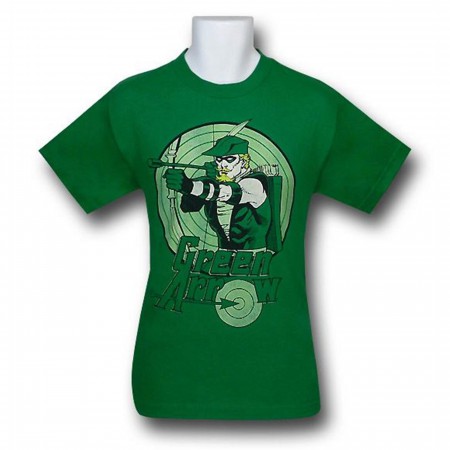 Green Arrow Kids Bullseye Kelly T-Shirt