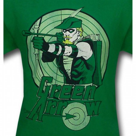 Green Arrow Kids Bullseye Kelly T-Shirt