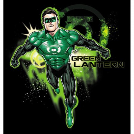 Green Lantern Movie Kids Hal Flying T-Shirt