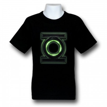 Green Lantern Movie Kids 3D Symbol T-Shirt