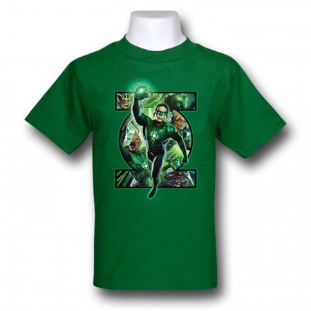 Green Lantern Movie Kids Hal Warrior T-Shirt