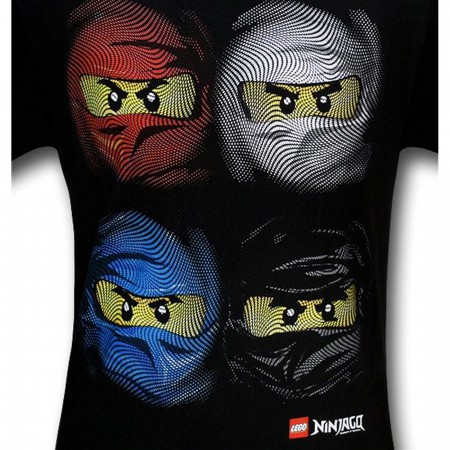 Ninjago Kids Four Faces T-Shirt