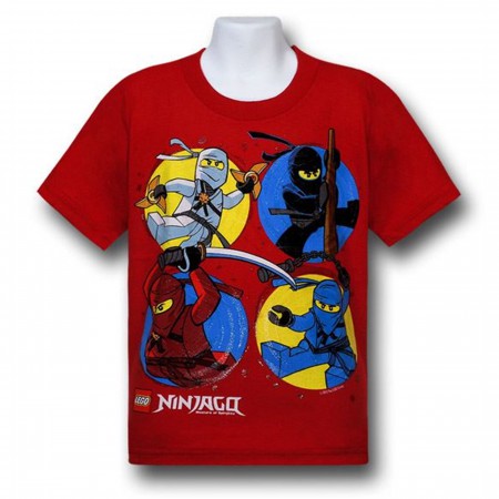 Ninjago Kids Group Fight T-Shirt