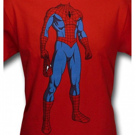 Spiderman Kids Standing Headless T-Shirt