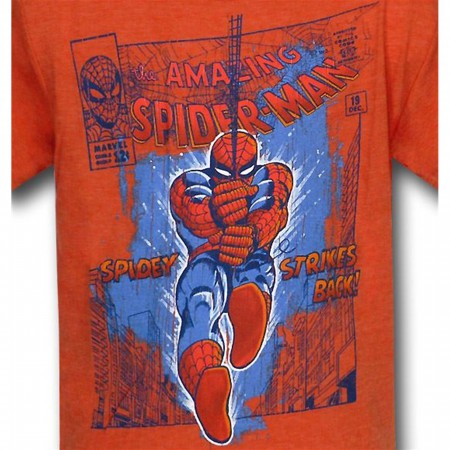 Spiderman Strikes Back Kids 30 Single T-Shirt