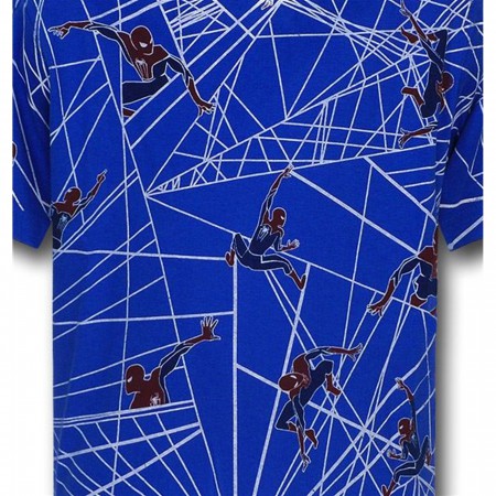 Spider-Man Movie Kids Web Hanger T-Shirt
