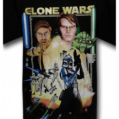 Star Wars Kids Clone Wars Republic Strike T-Shirt