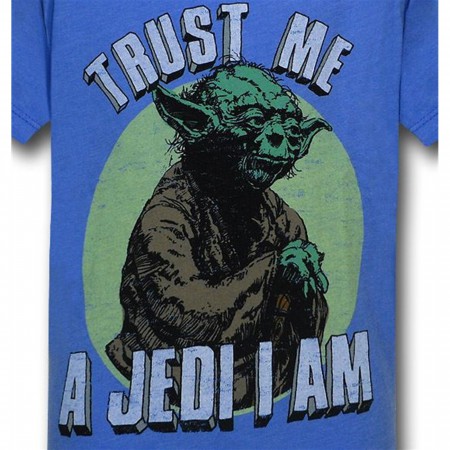 Star Wars Kids Yoda Trust Red Decco T-Shirt
