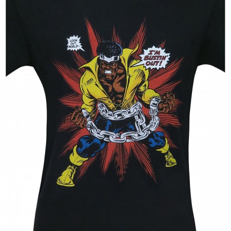 Luke Cage I'm Bustin' Out Bio Men's T-Shirt