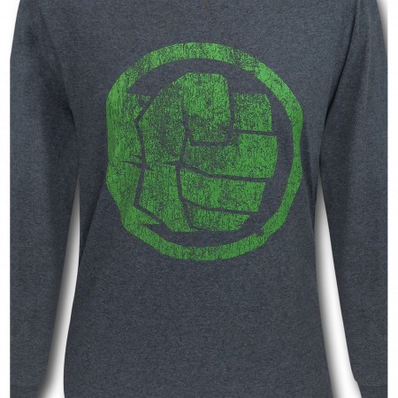 Hulk Fist Bump Men's Long Sleeve T-Shirt