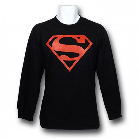 Superboy Symbol Long Sleeve T-Shirt