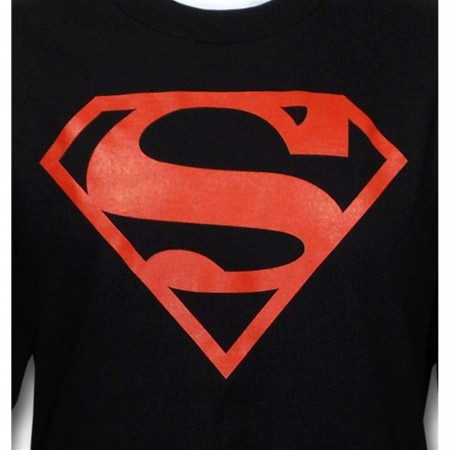 Superboy Symbol Long Sleeve T-Shirt