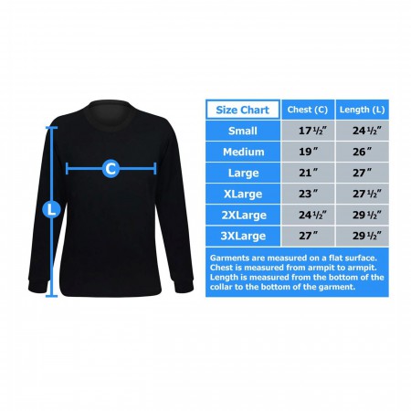 Thor Hammer Symbol Men's Long Sleeve T-Shirt