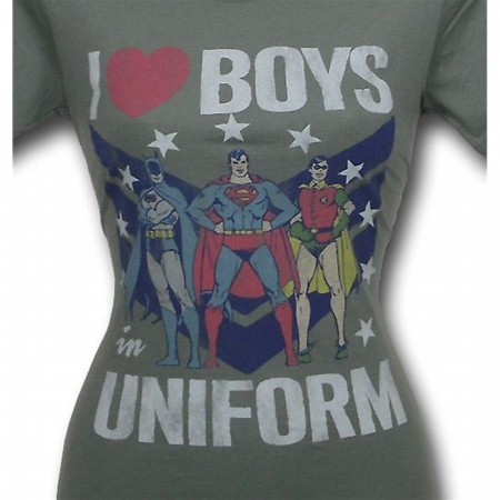 DC Love Boys Uniform Juniors Junk Food T-Shirt