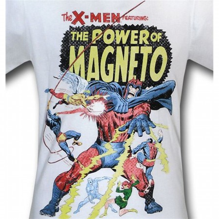X-Men Power of Magneto Distressed 30 Single T-Shirt