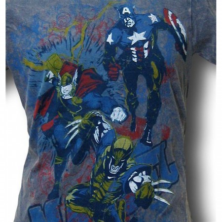 Marvel Avengers Untamed Trio T-Shirt
