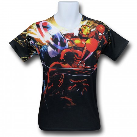 Marvel Universe Battle Sublimated T-Shirt
