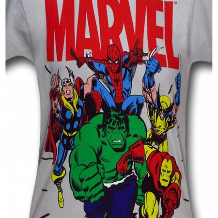 Marvel Heroes Launch Kids T-Shirt