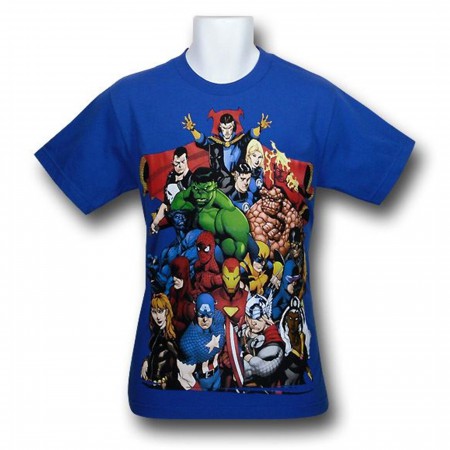Marvel Heroes Snapshot Youth T-Shirt