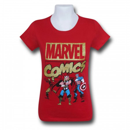 Marvel Comics Red Girls T-Shirt