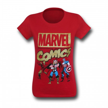 Marvel Comics Red Girls T-Shirt