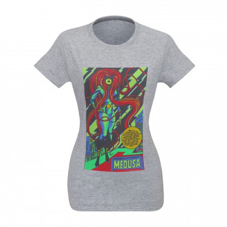 Medusa Black Light by Jack Kirby Women's T-Shirt