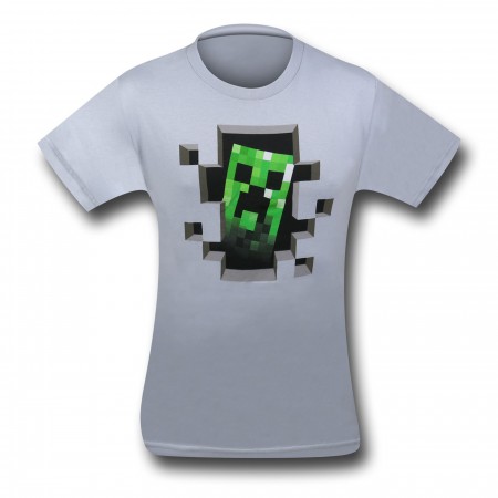 Minecraft Creeper Inside Youth T-Shirt