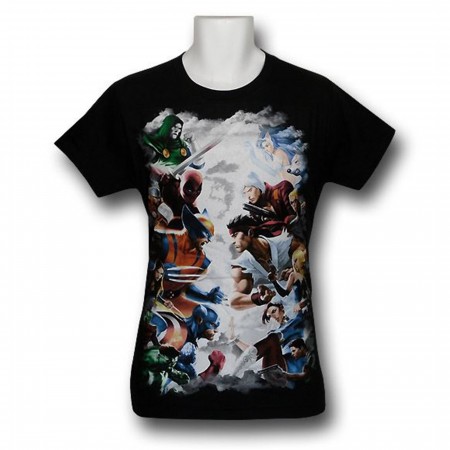 Marvel VS Capcom Stand Off 30 Single T-Shirt