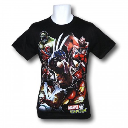 Marvel Vs Capcom Battle Cry T-Shirt